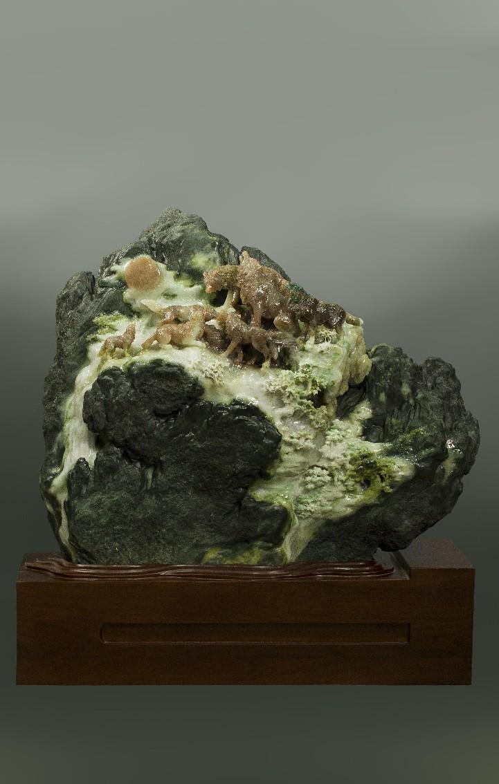 镇平玉雕闪耀第四届中国工艺美术博览会