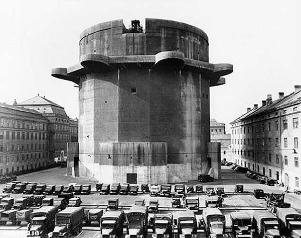 二战德国柏林防御网中的防空战斗塔