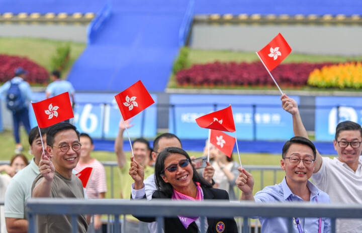 9月24日,中国香港组合林新栋(右)/王玮骏."转载请注明出处"