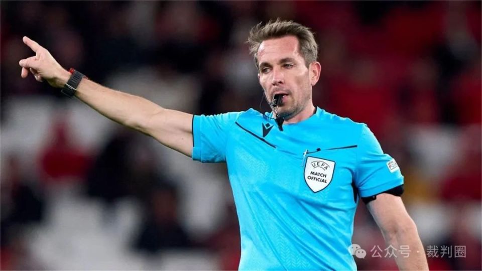 【欧洲杯】裁判巡礼〔3〕:泰勒,奥利弗二人转,希尔压哨入选