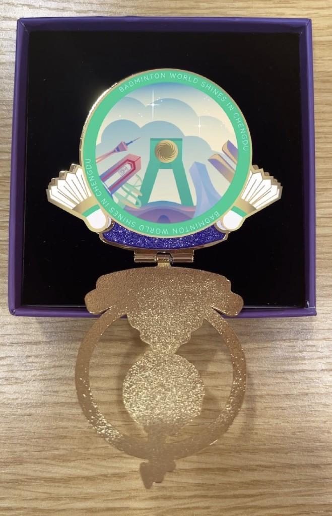 "蓉"耀汤尤杯 | 这款成都汤尤杯奖杯徽章科技感满满