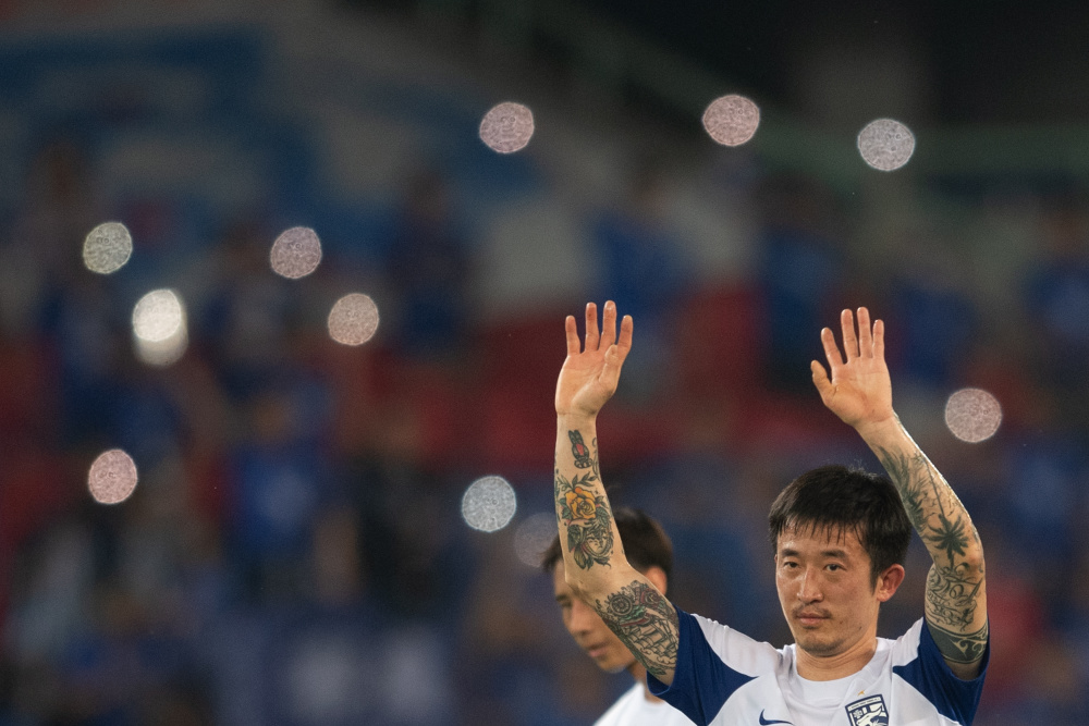 足球——中超:武汉三镇胜天津津门虎