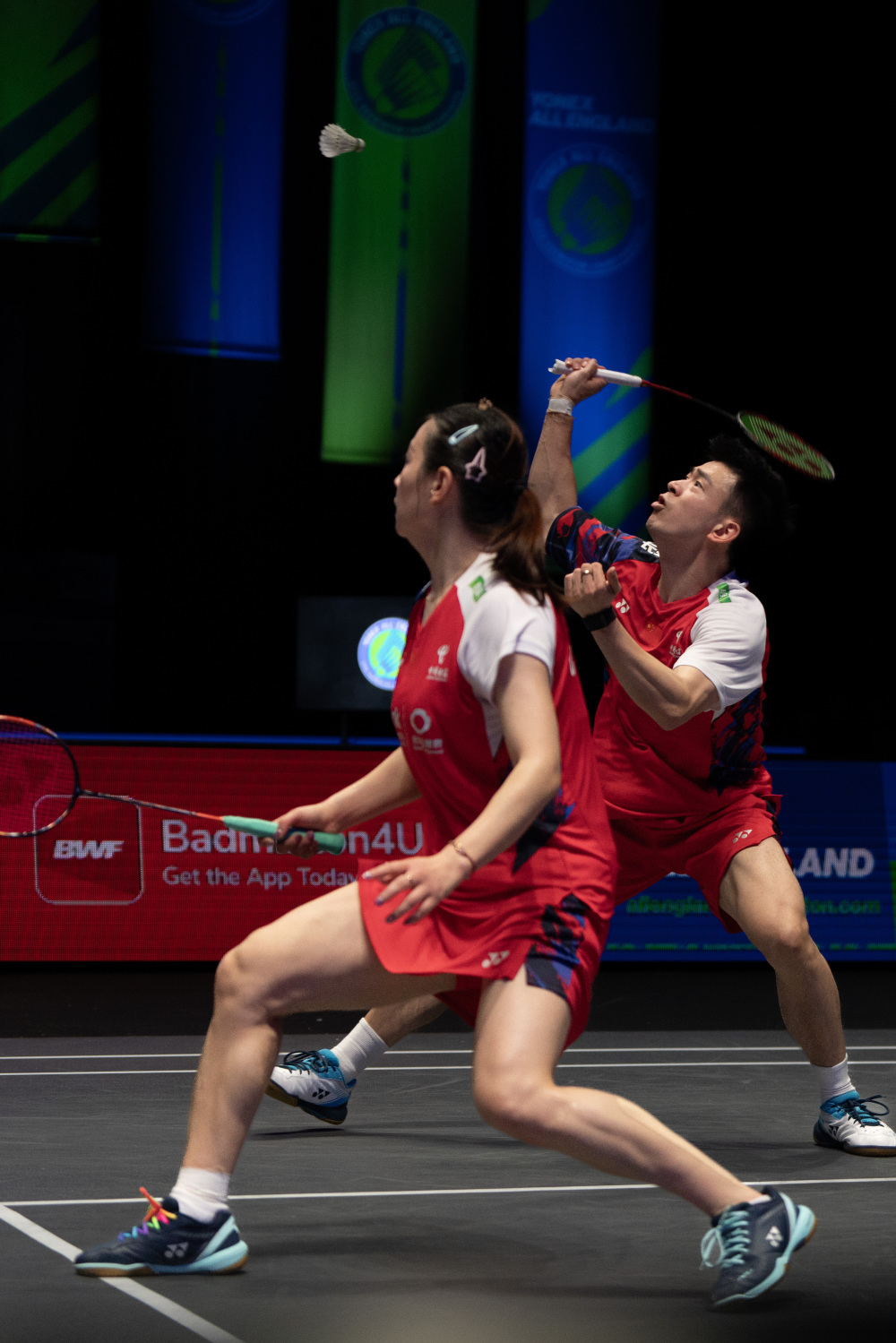 羽毛球全英公开赛郑思维黄雅琼夺得混双冠军2