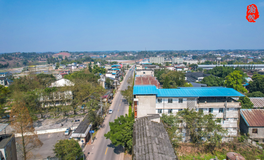 重庆太安镇,取太平安康之名,因太安鱼闻名全国,看看航拍怎么样_腾讯
