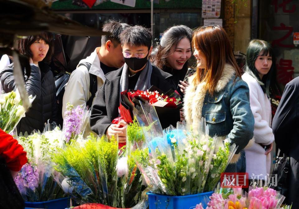 武汉循礼门鲜花市场图片