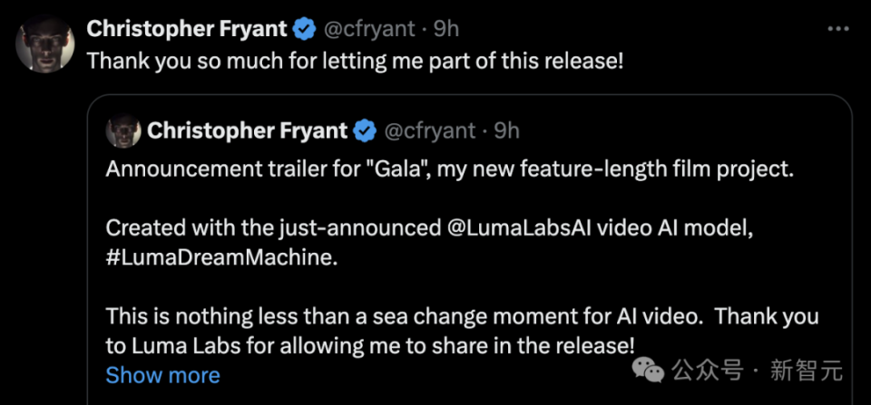 dream machine官宣免费用,电影级大片全网玩疯