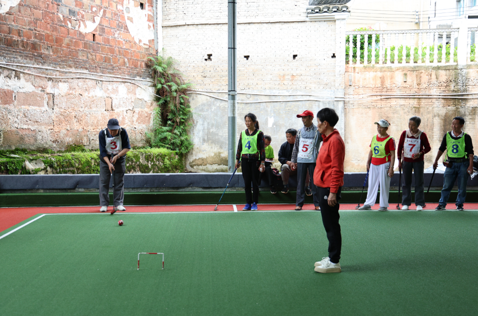 【网络中国节·端午】黄平县举办端午节老年人门球邀请赛