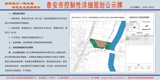 泰安徐家楼片区规划图图片