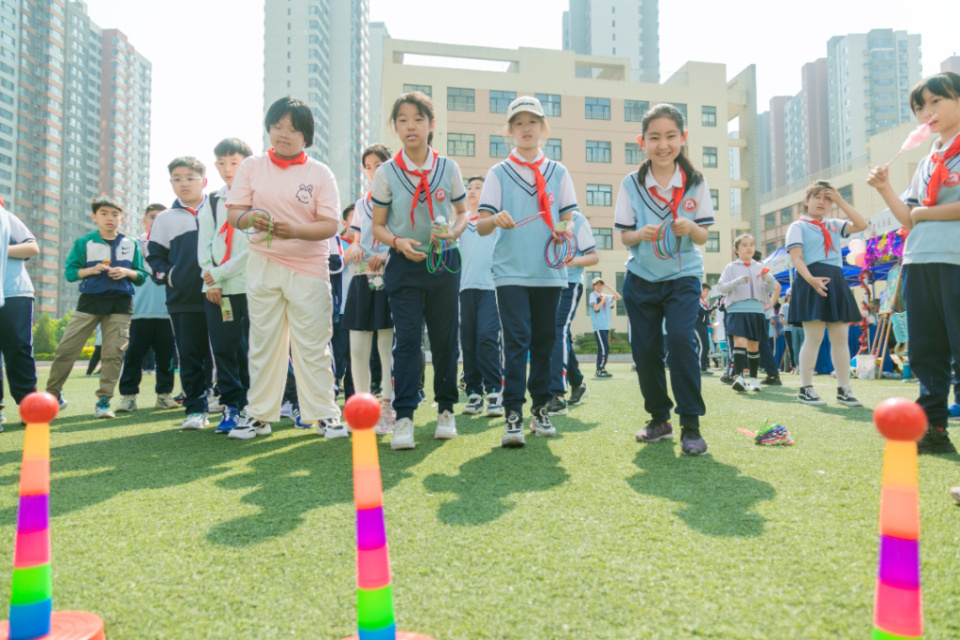 非"童"凡响·"忆"起逐梦!青岛启元学校六一儿童节民俗游园会创意满满