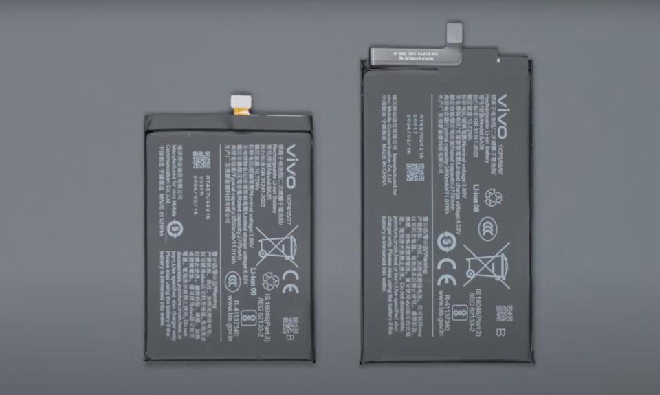 vivo X Fold3 Pro拆解：折叠屏塞下5700mAh 铰链重量不到15克