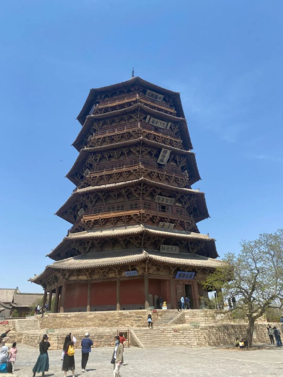 山西应县木塔 悬空寺