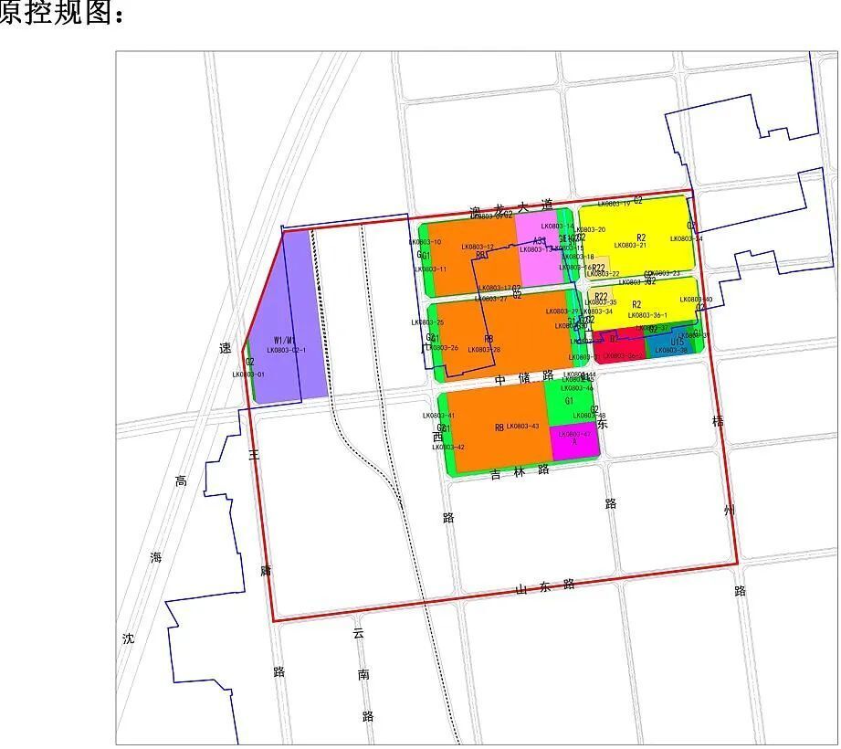 胶州胶北街道控规调整,新增新型产业用地