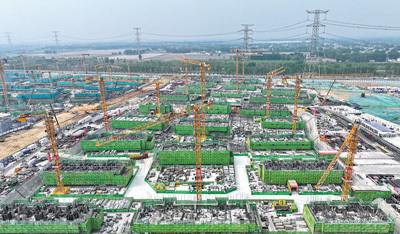 雄安新区安置房项目建设有序推进