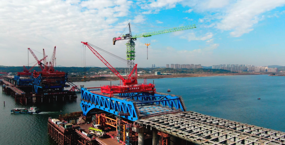 效能提升先锋行丨重大项目建设篇·暮坪湘江特大桥