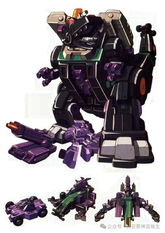 泰坦级变形金刚:铁甲龙和猛大帅