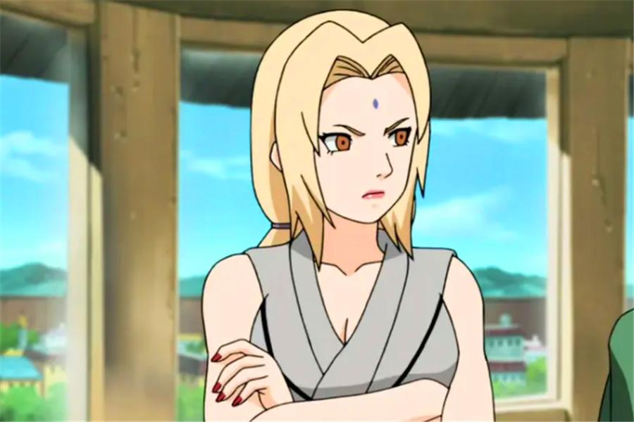 火影中纲手从小到大的6张美照青年胸怀宽广70岁依旧容颜不老