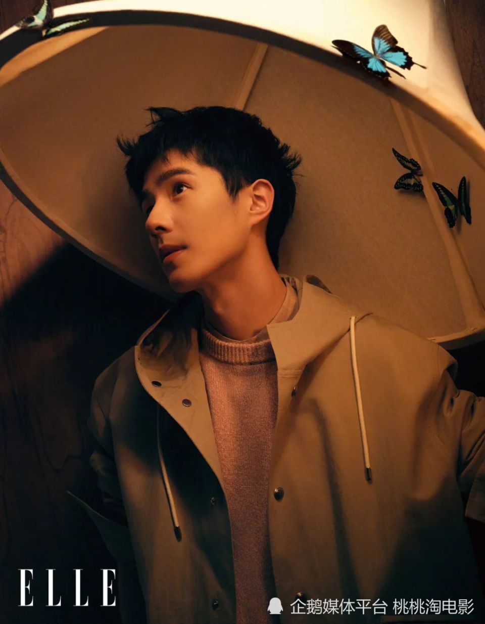 男星刘昊然《elle世界时装之苑》5月大片,出道十年不断成长蜕变_腾讯