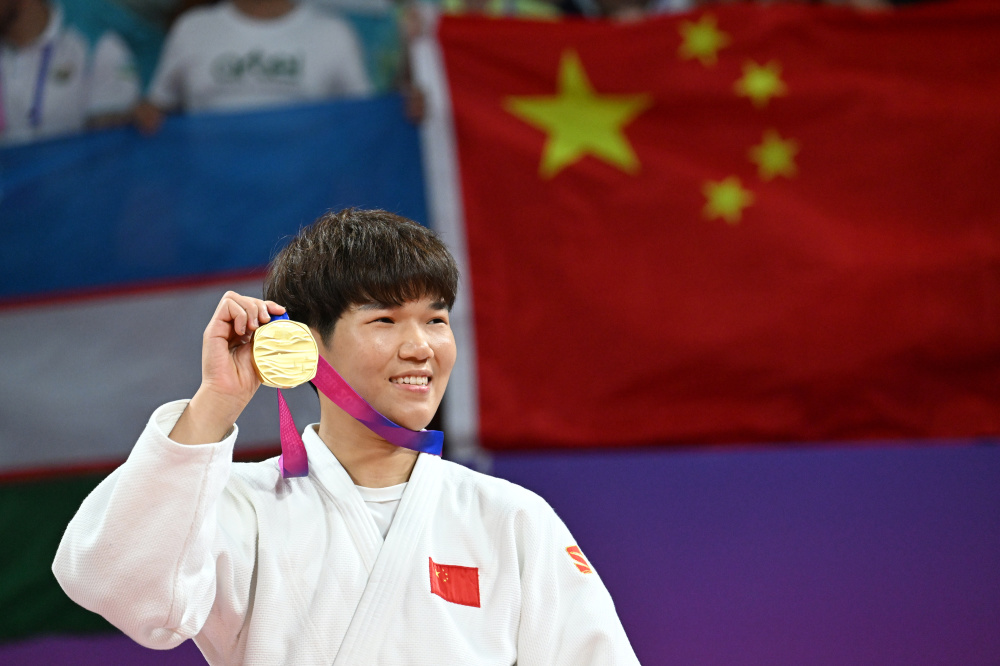 柔道女子78公斤级中国选手马振昭夺冠3