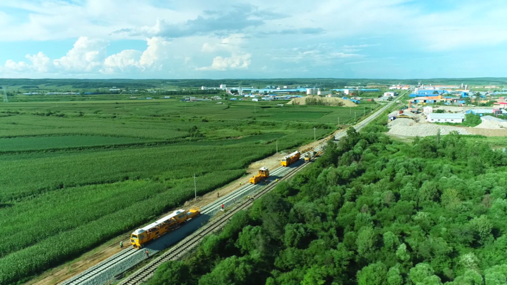 微变化里看孙吴北黑铁路升级改造加速度重要站间线路开通