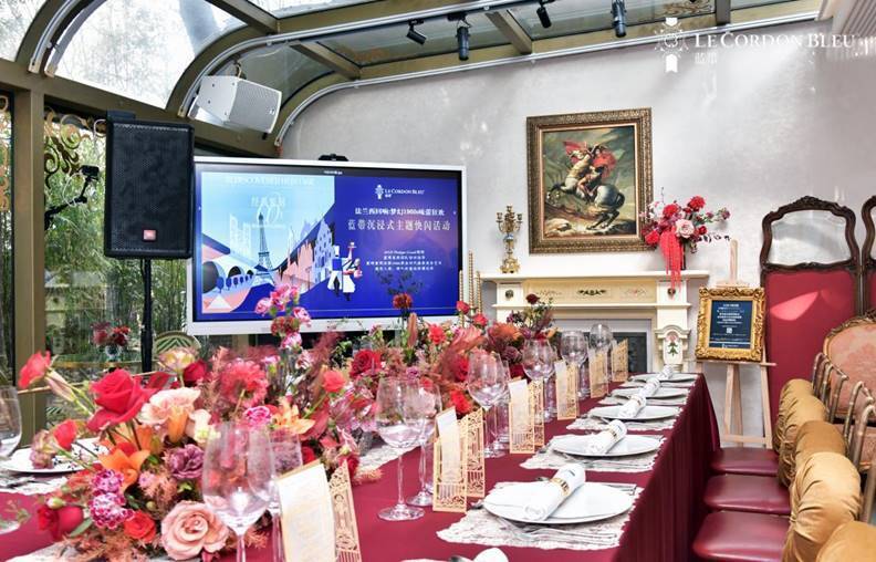 本次活动中的菜品值得一提,均由蓝带上海厨艺艺术总监,法国最佳手工业