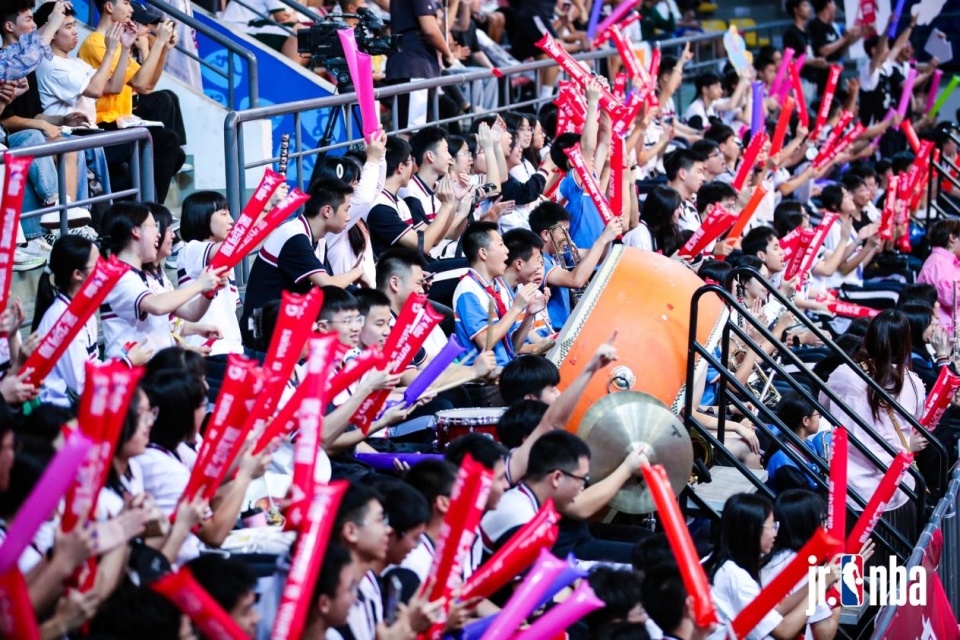 广东实验中学折桂摘得jrnba校园篮球联赛广东高中男子组冠军