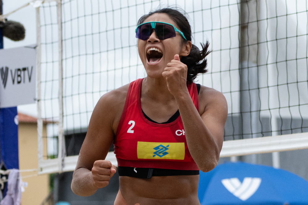 沙滩排球世界巡回赛女子组赛况