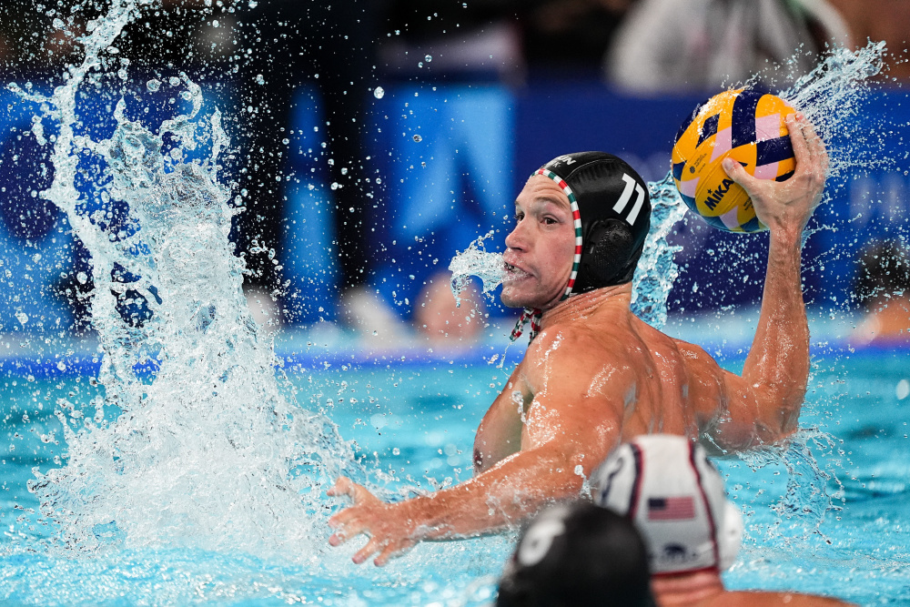 巴黎奥运会丨水球——男子铜牌赛:美国胜匈牙利(3)