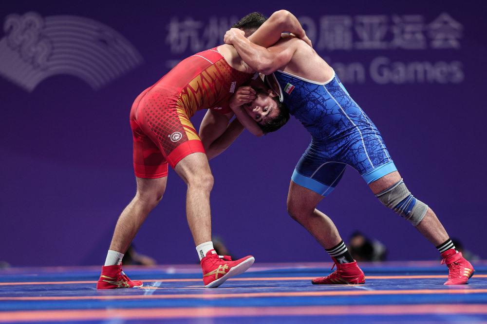 摔跤男子自由式97公斤级赛况