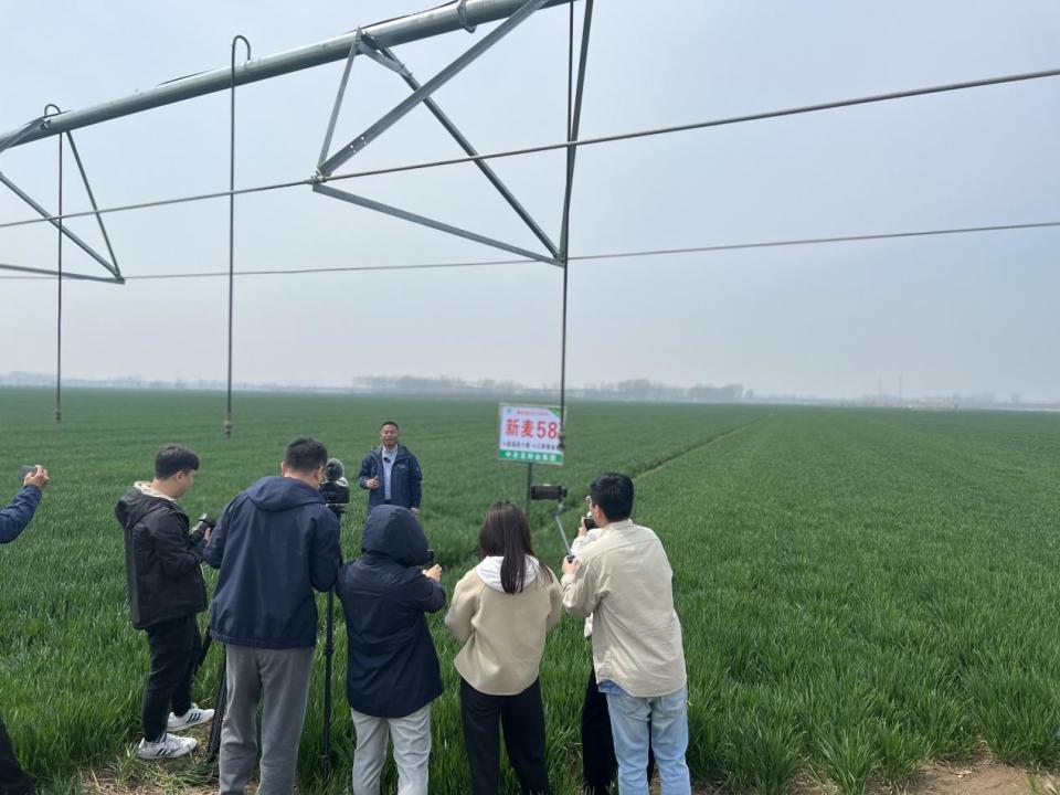 前往平原新区中原农谷种业大厦,中农农谷展厅,农发种业繁种基地(师寨)