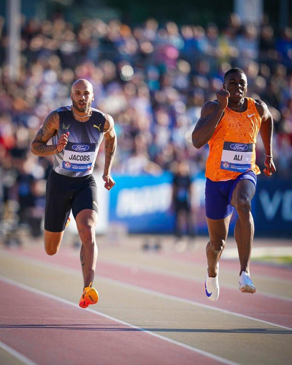 苏炳添东京对手雅各布斯9秒92王者归来 女子100米栏前7名均跑进12秒90