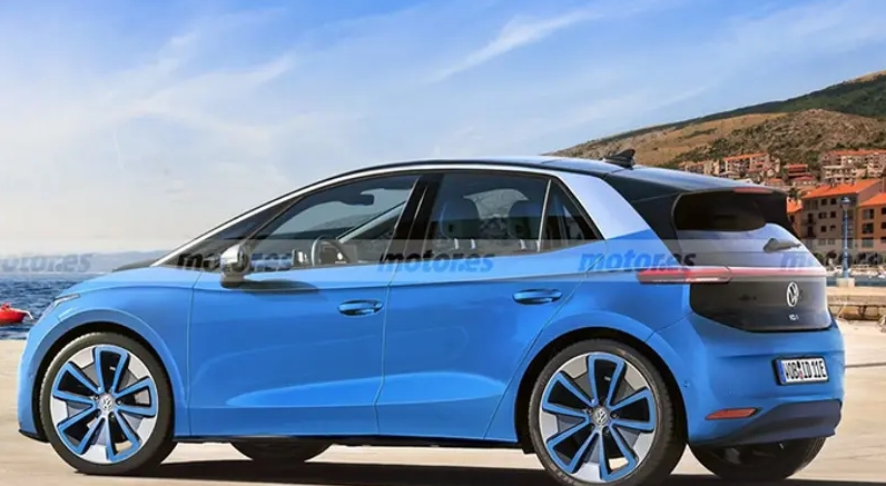 参考大众up我们可以推断,id.1应该是一台车长4.