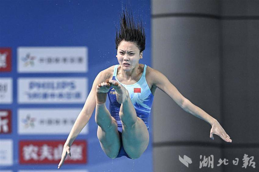 全国跳水冠军赛女子三米板决赛 陈艺文392.70分夺冠