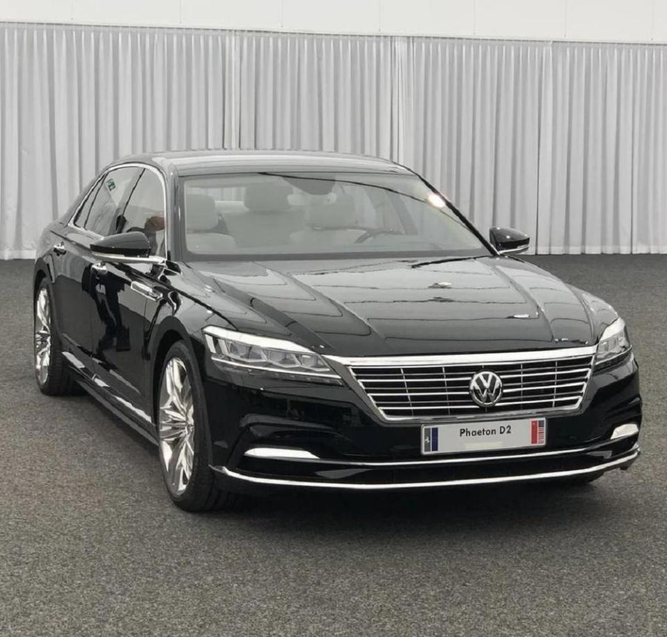 大众"辉腾"正式复产!与宾利同平台,标配4.0t v8引擎