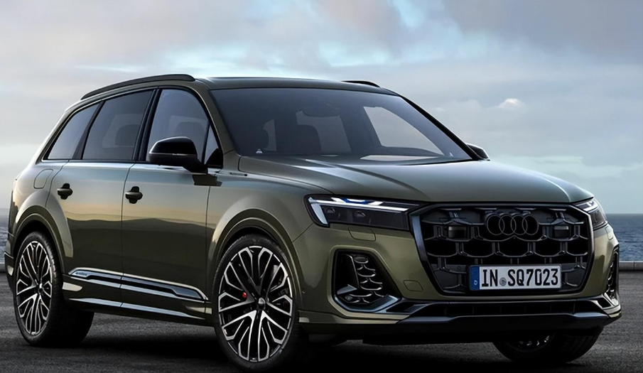 新一代"奥迪q7"海外正式开售,约合人民币61万,首配