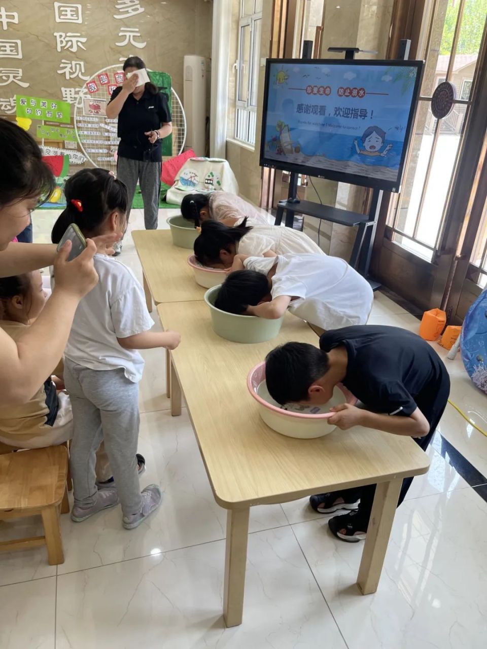 游泳进校园 | 滕州奥体游泳馆防溺水宣传活动走进幼儿园