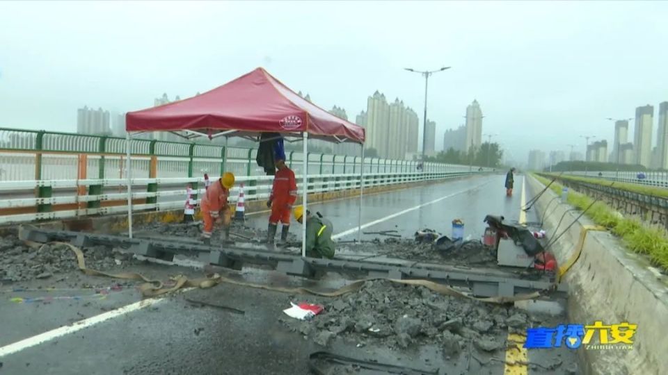 新安大桥开始封闭养护施工!