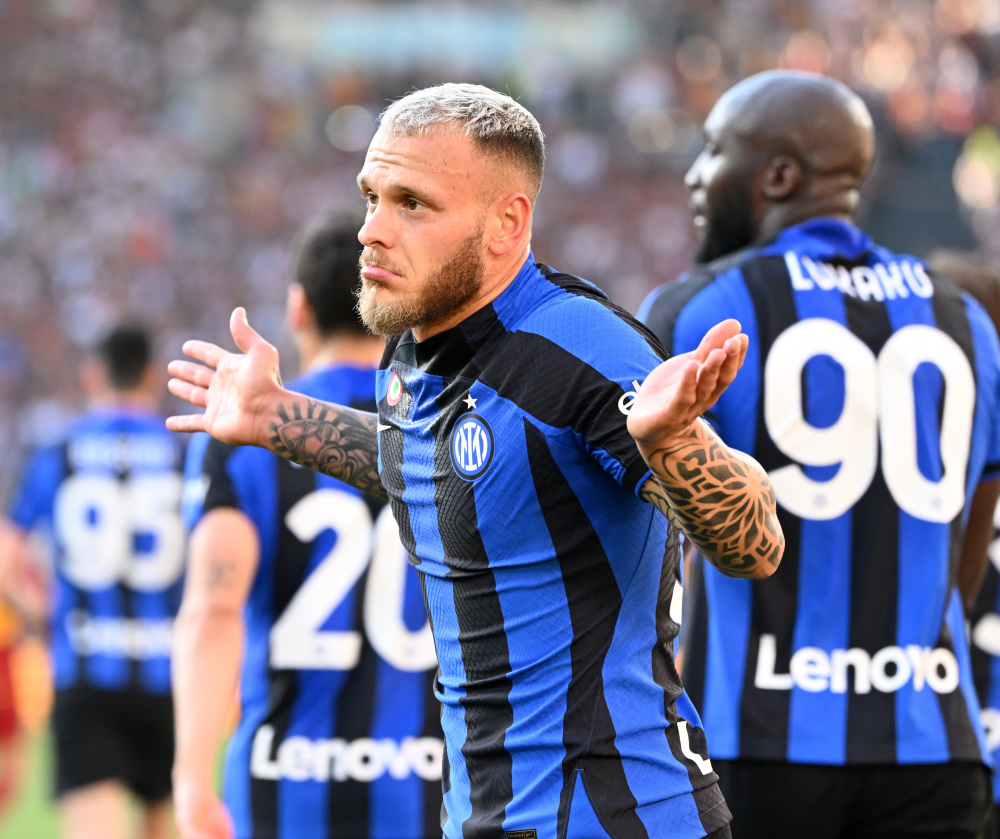 (体育)足球——意甲:国际米兰胜罗马_腾讯新闻