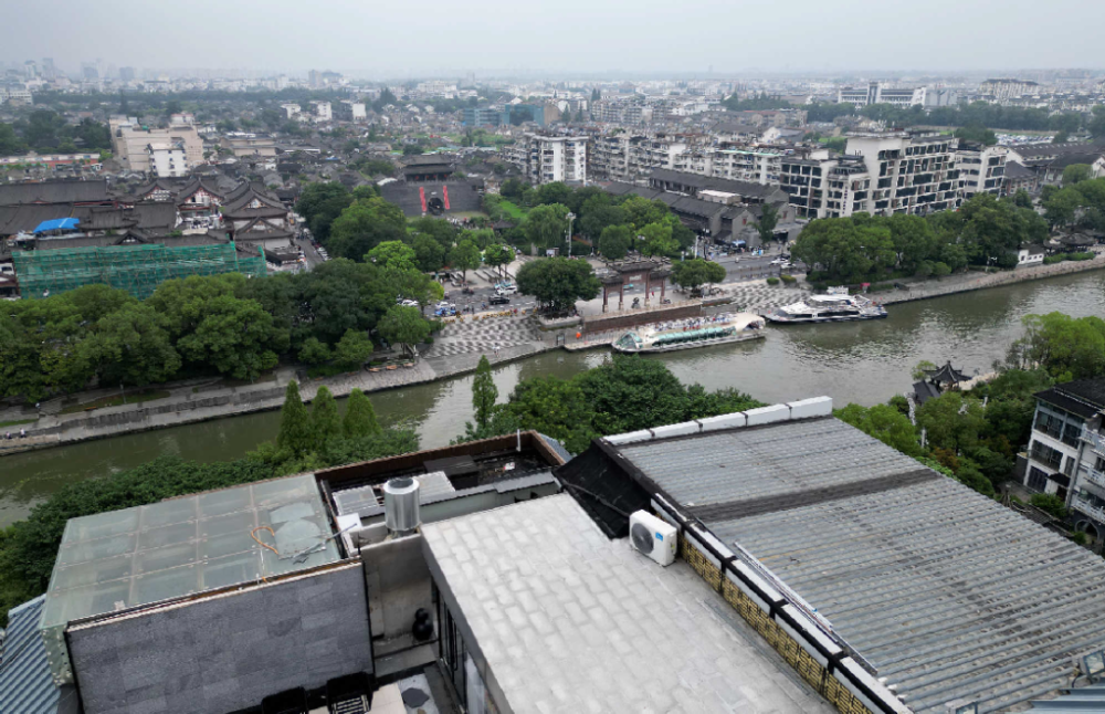 换个角度!"解锁"古城扬州的"俯瞰风景"
