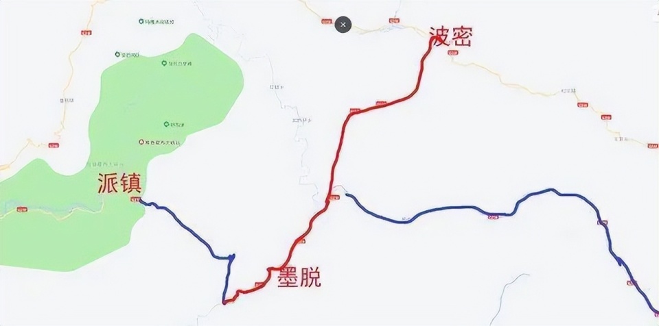 墨脱公路简介图片