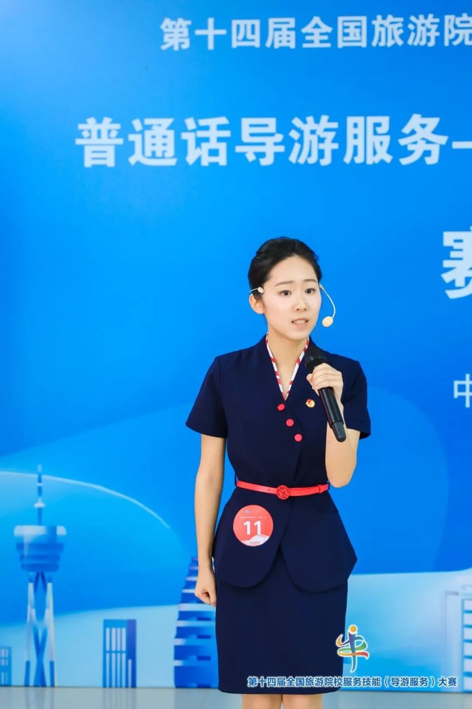 丽水学子全国导游服务大赛上一战成名