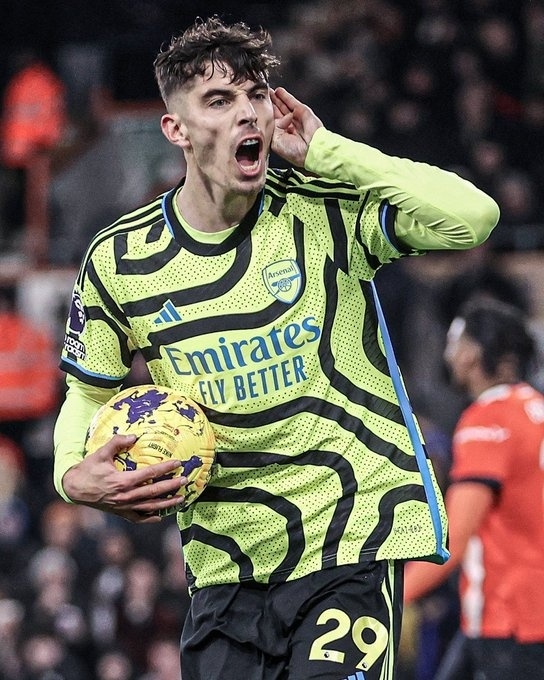 伟大的复苏哈弗茨从德国队回到阿森纳后4场打进3球