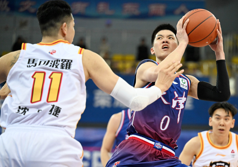 篮球——cba常规赛:深圳马可波罗胜天津先行者