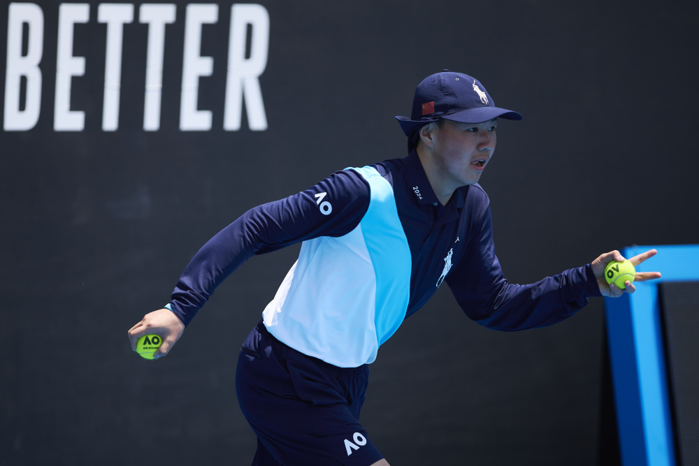 六名中网球童开启澳网正赛