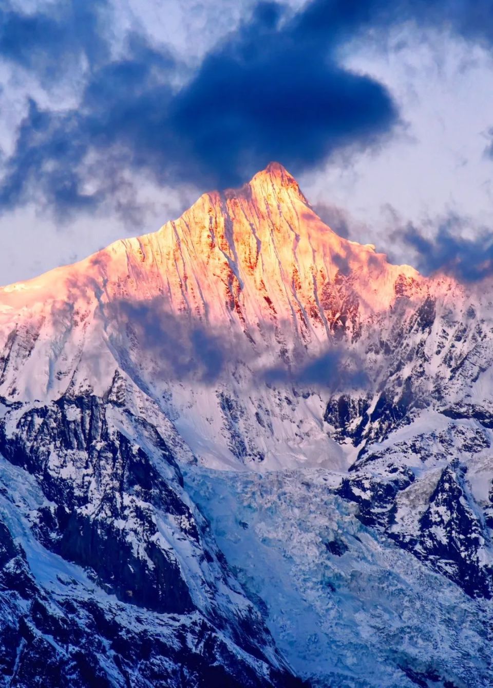 中国西部雪山拼图,最后一块终于完成