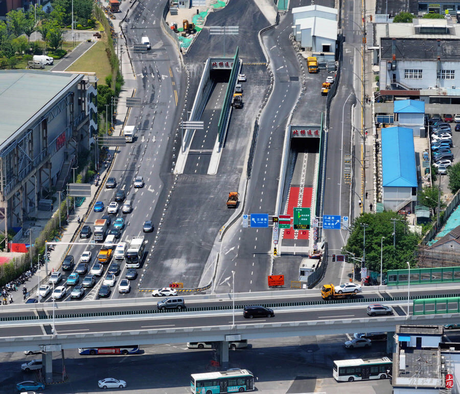 北横通道东段即将建成,从杨浦到虹桥枢纽最快半小时