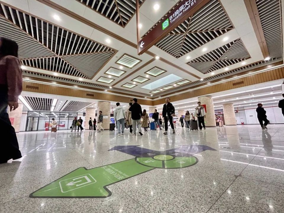 到站零换乘洛阳火车站新出站口正式启用