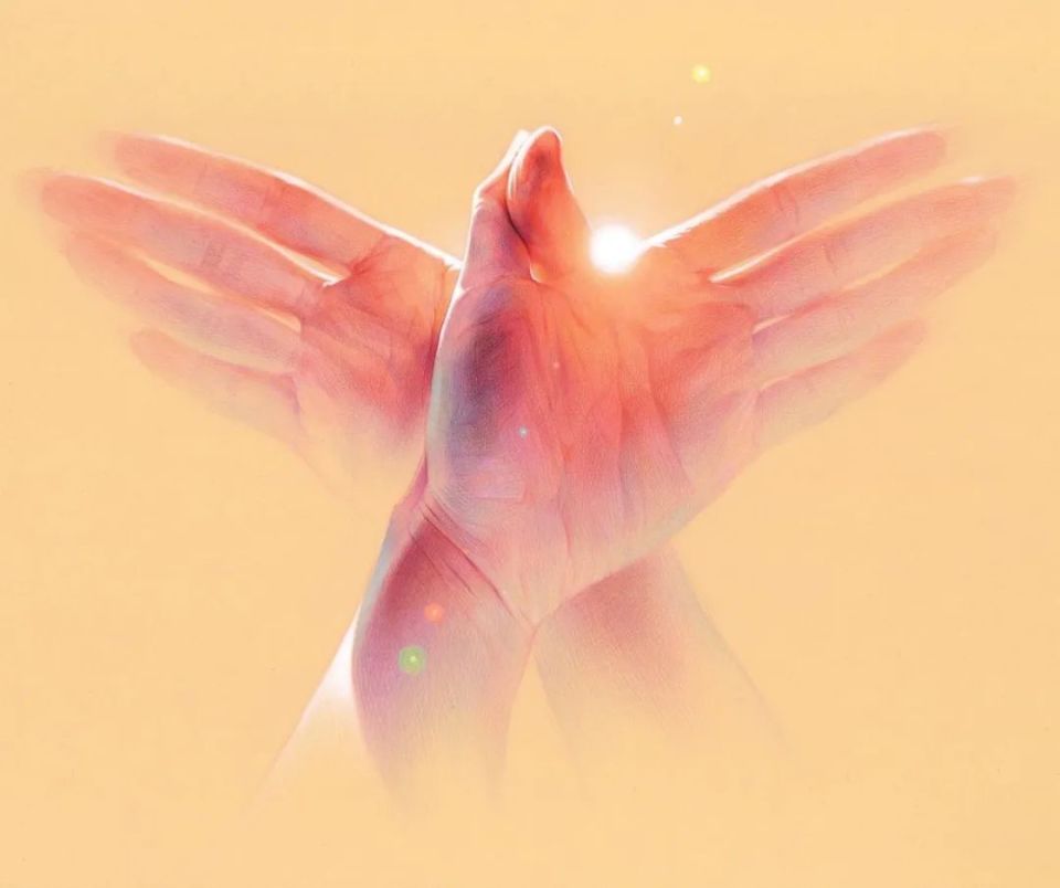 他只画了一双手,让人看得起鸡皮疙瘩,网友:别让ai看到