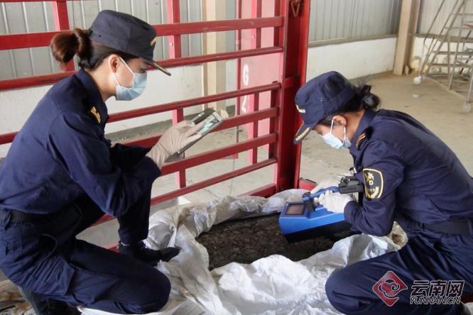 云南关累港口岸矿产品进口贸易额超580万元