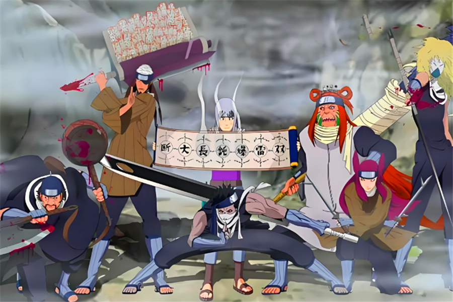 火影中擅长玩转七忍刀的5人:鲛肌被鬼鲛用到极致,满月精通所有