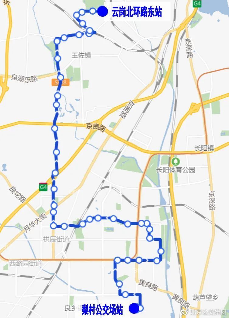 5月26日起房山区多条公交线路有调整